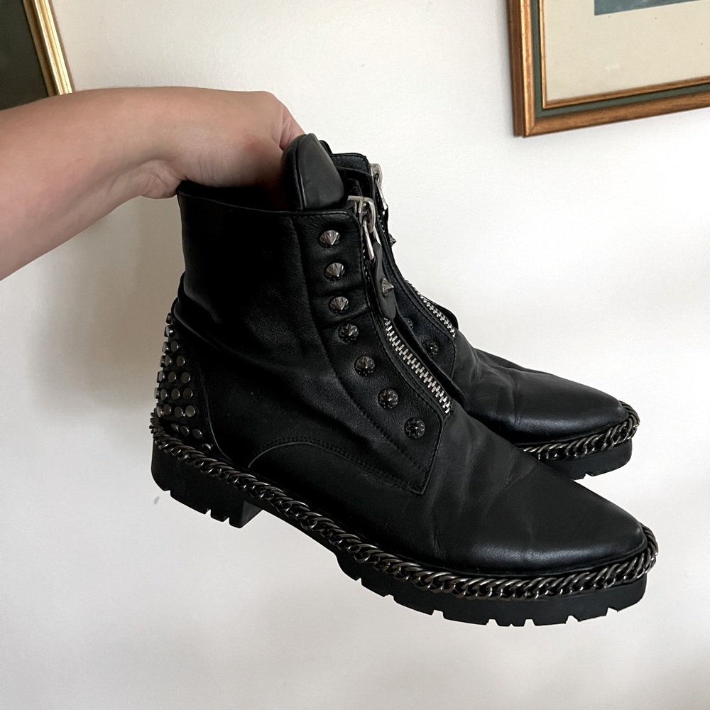 Alexander McQueen Studded Booties